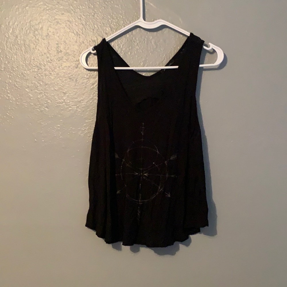 Simple Black Tank Top